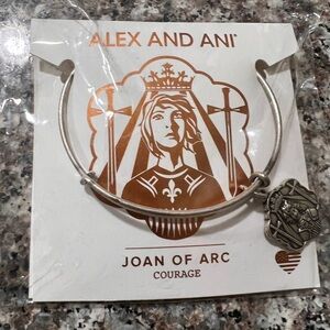 Alex And Ani Joan Of Arc Courage Charm Bracelet